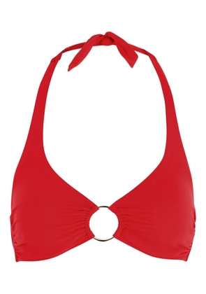 Melissa Odabash Brussels ring-detail bikini top - Red