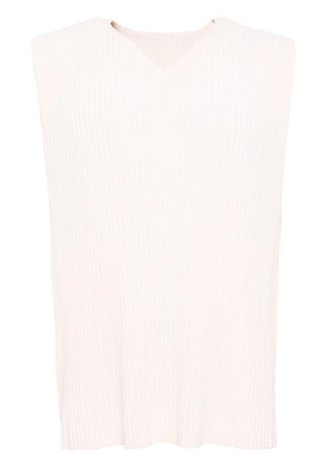 Homme Plissé Issey Miyake August pleated tank top - Pink