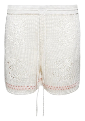 Calle Del Mar Dinner Party shorts - White