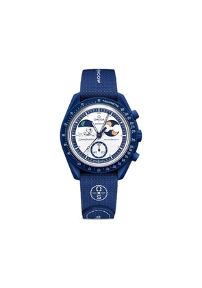 OMEGA x Swatch Bioceramic Moonphase 42mm watch - White