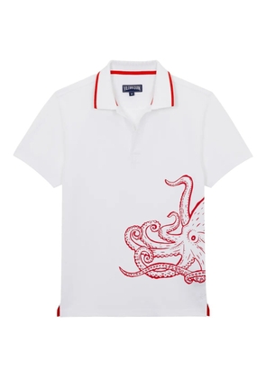 Vilebrequin printed polo shirt - White