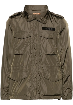 ASPESI Minifield hooded jacket - Green