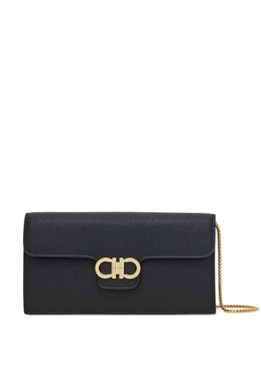 Ferragamo Gancini chain wallet - Black