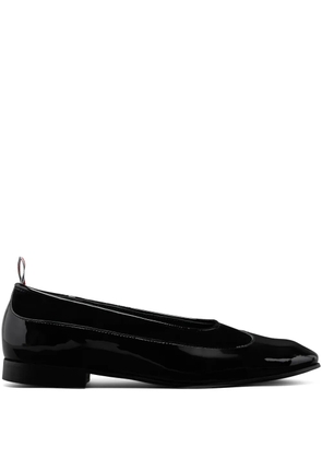 Thom Browne Opera patent-leather pumps - Black