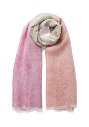 Jane Carr ombre-effect scarf - Pink