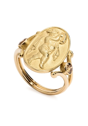 RENATO CIPULLO 18kt yellow gold Danzante diamond ring