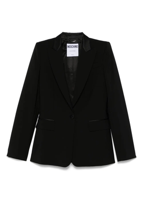 Moschino wool blazer - Black