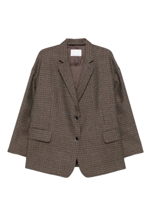 Nine In The Morning pocket check jacket - Brown