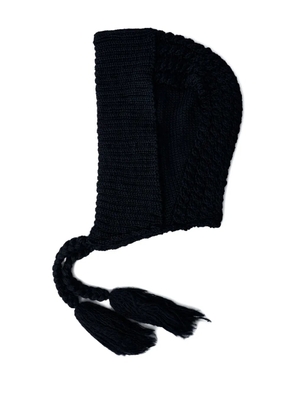 Limi Feu braided-ties balaclava - Black