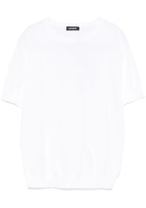Cenere GB knitted T-shirt - White