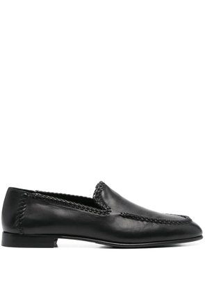 Canali leather loafers - Black