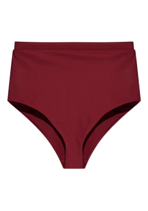JIL SANDER+ logo high-waisted bikini bottom - Red