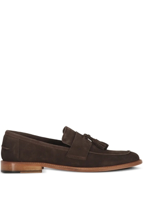 Bruno Magli leather loafers - Brown