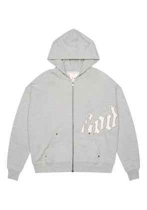 GODSPEED OG Logo V2 zip-up hoodie - Grey