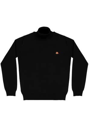 PELO FOUNDATION dog-appliqué jumper - Black