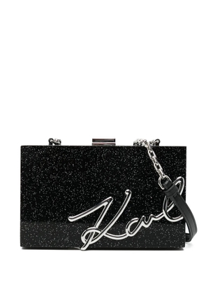 Karl Lagerfeld Ksoiree clutch bag - Black