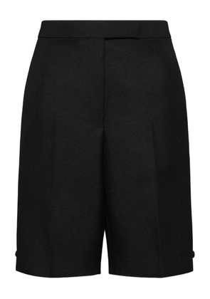 Thom Browne button bermuda shorts - Black