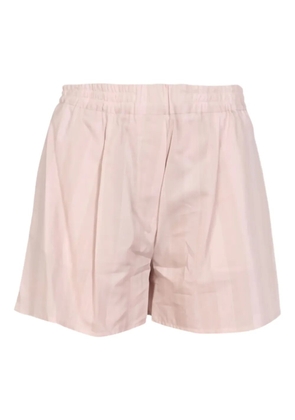 Off-White striped-pattern shorts - Pink