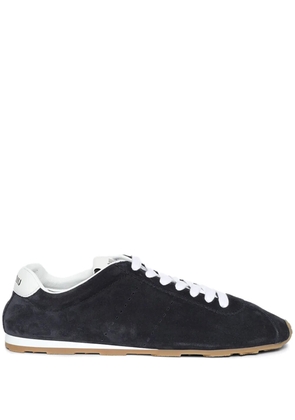 Miu Miu suede low-top sneakers - Blue