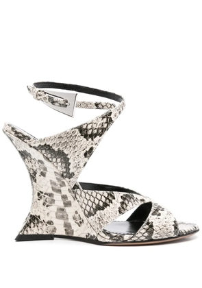 Paris Texas 110mm Laila sandals - White