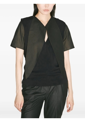 Kiko Kostadinov x ECCO.Kollektive Eero blouse - Black