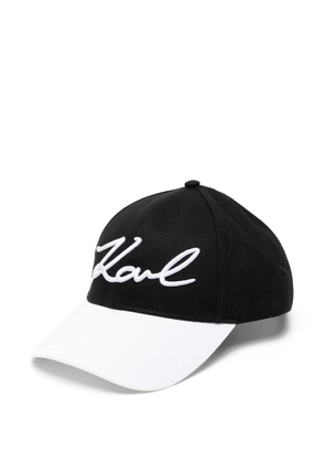 Karl Lagerfeld K/Signature cap - Black