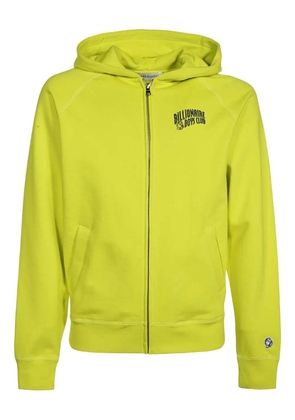 Billionaire Boys Club logo-print zip-up hoodie - Yellow