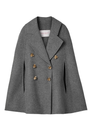Carolina Herrera double-breasted cape - Grey