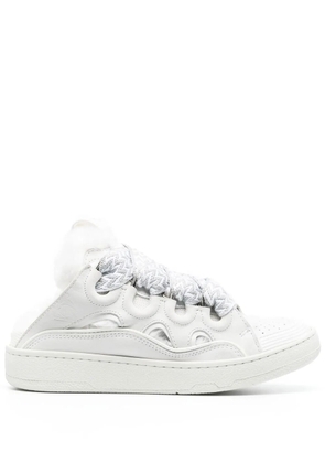 Lanvin Curb open-back sneakers - White