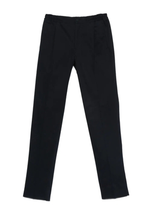 Kiton elastic-waistband trousers - Blue