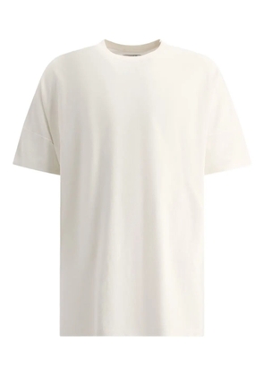 nonnative piqué crew-neck T-shirt - Neutrals