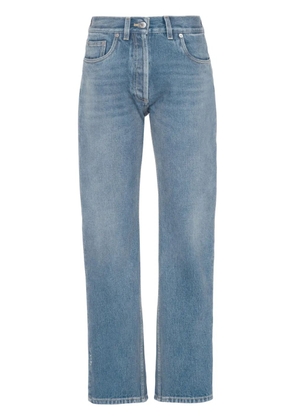 Prada low-rise organic-denim jeans - Blue