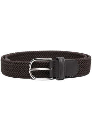 Anderson's woven leather belt - Brown