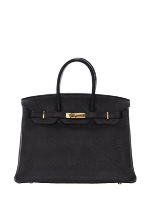 Hermès Pre-Owned 2013 Togo Birkin Retourne 35 handbag - Black