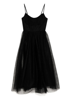 ZIMMERMANN tulle corset dress - Black