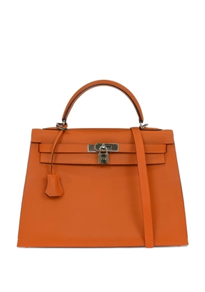 Hermès Pre-Owned 2004 32 Kelly Sellier leather tote bag - Orange