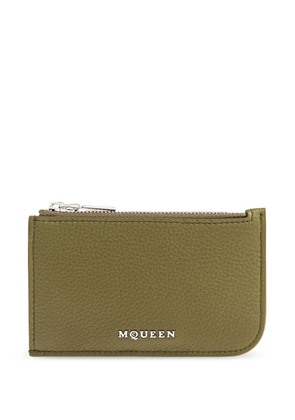 Alexander McQueen Sling card holder - Green