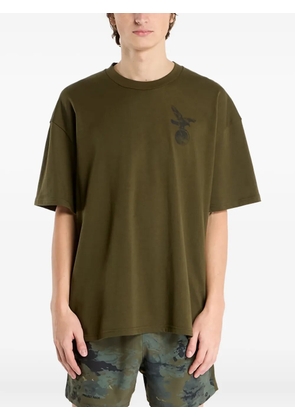 Under Armour graphic-print short-sleeve T-shirt - Green