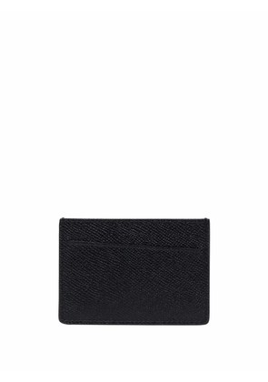 Maison Margiela small leather card holder - Black