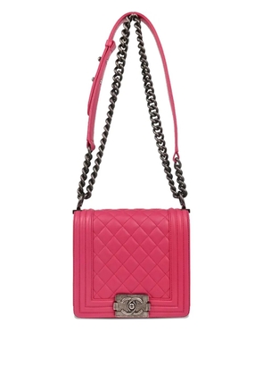 CHANEL Pre-Owned 2014 lambskin shoulder bag - Pink