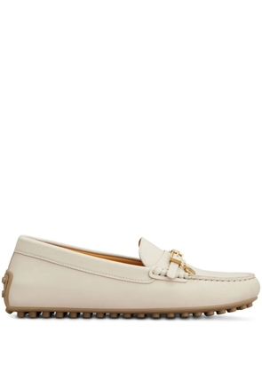 Tod's leather loafers - Neutrals