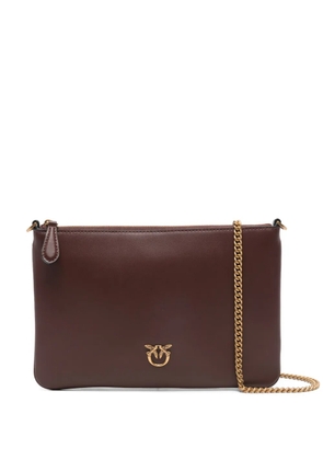 PINKO Love Flat Classic clutch - Red