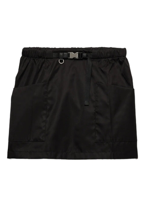 Prada Re-Nylon mini skirt - Black