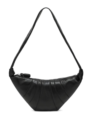 LEMAIRE medium Croissant leather shoulder bag - Black