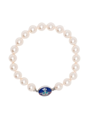 Vivienne Westwood Loelia faux-pearl bracelet - Neutrals