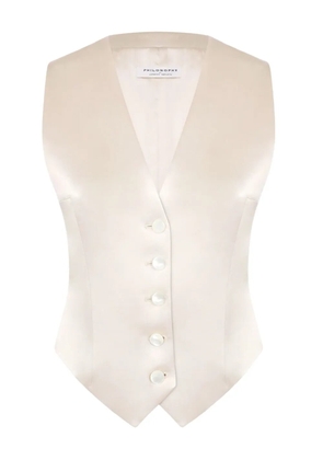 Philosophy Di Lorenzo Serafini satin vest - Neutrals
