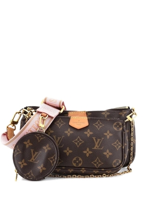 Louis Vuitton Pre-Owned Multi Pochette Accessoires Monogram Canvas crossbody bag - Brown