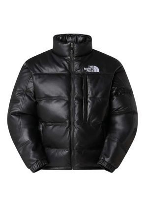 The North Face stand-collar chest-logo jacket - Black