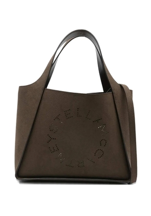 Stella McCartney logo-detail tote bag - Brown