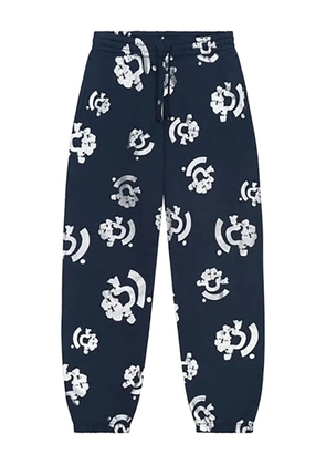 Denim Tears Bstroy Tears graphic track pants - Blue